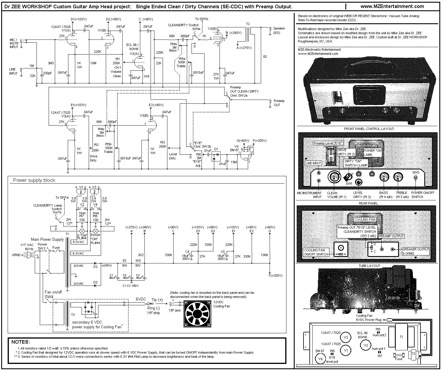 Project choice for KT88 - diyAudio | tube circuits for dummies