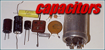 CAPACITORS: NOS (New Old Stock), Used and Vintage.