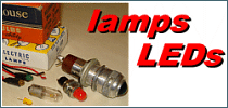 Lamps, LEDs, Lamp Sockets, Lamp Holders, Panel Lamps : NOS (New Old Stock), Used and Vintage