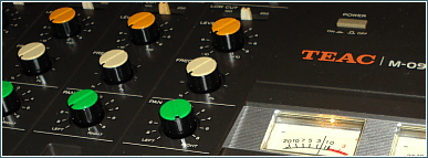 TEAC M-09 Audio Mixer Restoration and Servicing Project - CLICK TO ENTER THE PROJECT - details, photos