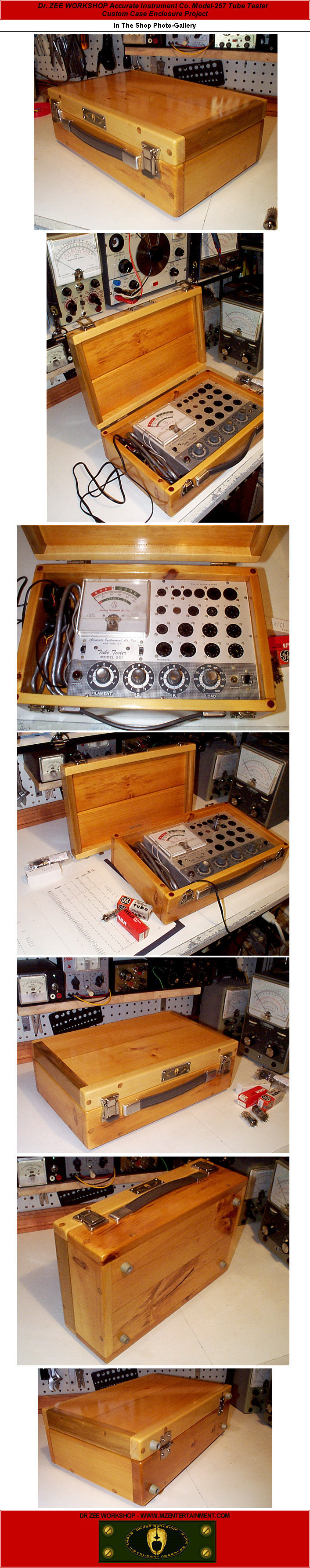Tube-Tester 157 Equipment Accurate Instrument Co. Inc.; New