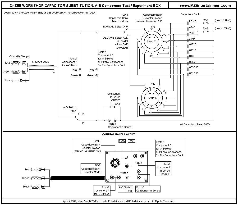 Capacitor Substitution Chart