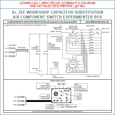 Capacitor Substitution Chart