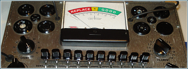 EICO Model 625 Tube Tester - photos, technical information, manual, schematics, tube setup data