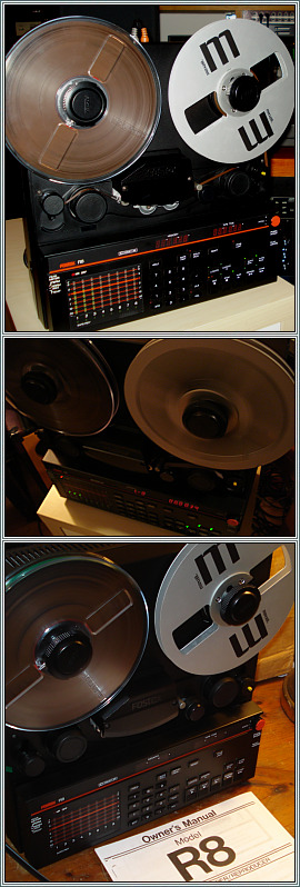 MZE-Electroarts Entertainment - : Dr. ZEE WORKSHOP  FOSTEX R8 Analog Reel-To-Reel multi-track Tape Recorder