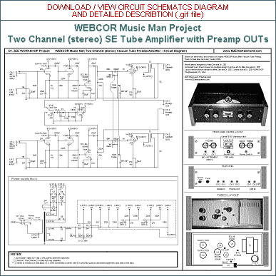 CLICK to download and view Schematics Circuit Diagram and Details