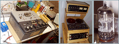 Dr. ZEE Workshop Custom AMPEX 1260 Reel-To-Reel Tape Recorder - CLICK TO ENTER THE PROJECT - detailed photos, charts, schematics and descriptions