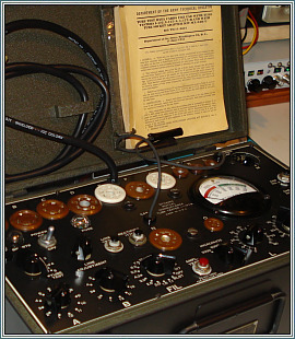 US-ARMY I-177-B Mutual Conductance Tube Tester